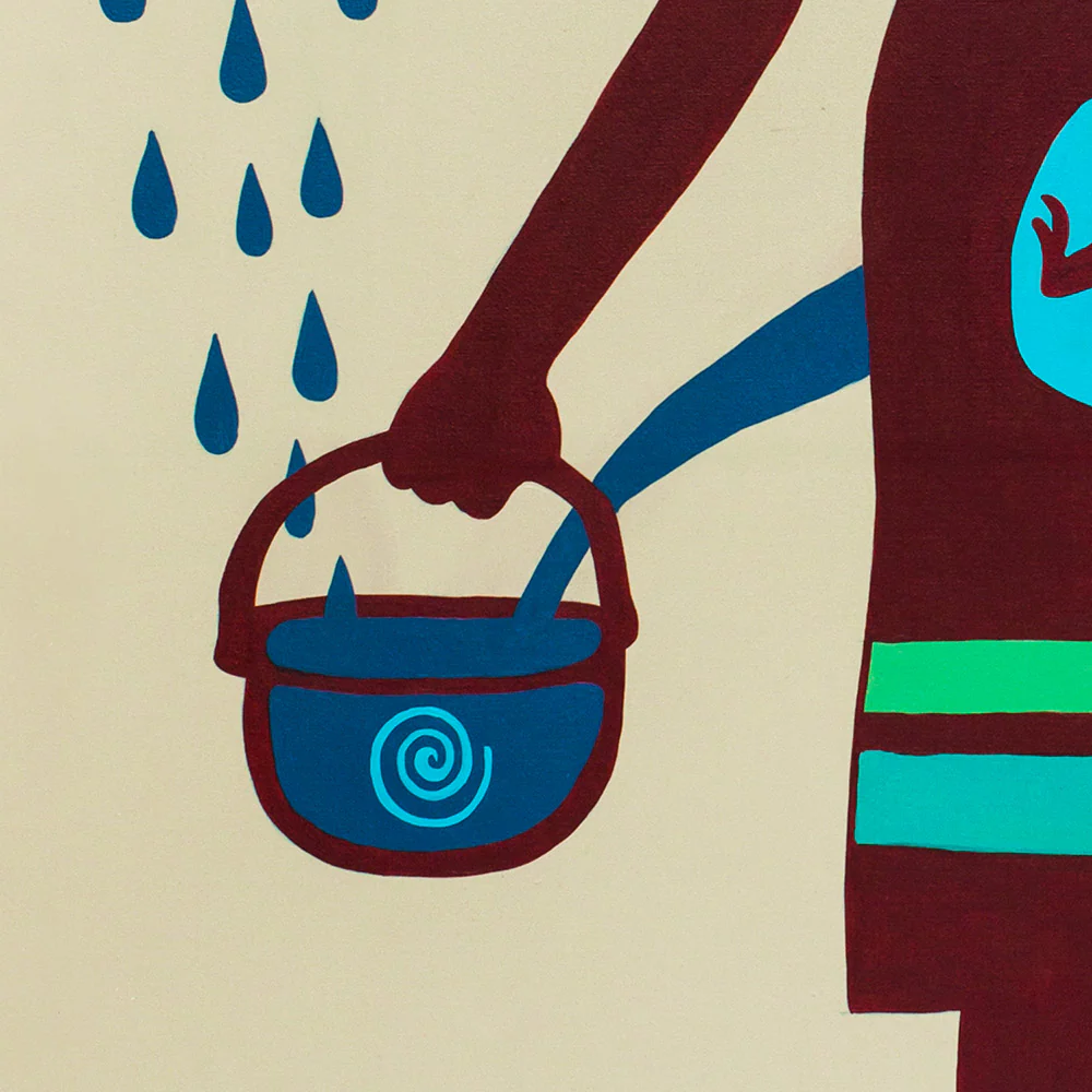 Thunderbird Woman's Mom (Water is Life) - Image 3