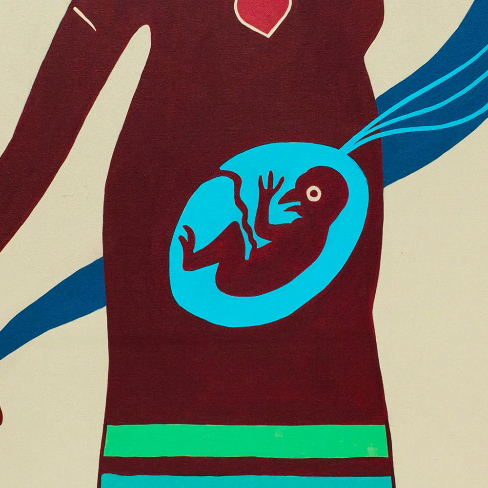 Thunderbird Woman's Mom (Water is Life) - Image 4